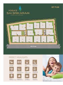 Image of 1423 Sq.ft 3 BHK Apartment / Flat for sale in Yoga Sai Srikaram, Kaggadasapura, Bengaluru for Rs. 14800000