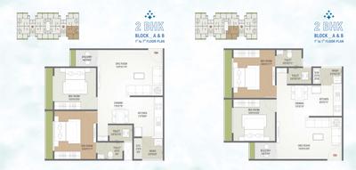 Image of 1306 Sq.ft 2 BHK Apartment / Flat for sale in Viraj Vedant Skyline, Vastral, Ahmedabad for Rs. 4000000