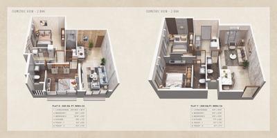 Image of 475 Sq.ft 1 BHK Apartment / Flat for sale in M K Oasis, Vikhroli East, Mumbai for Rs. 8000000