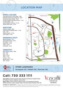 Image of 560 Sq.ft 1 BHK Apartment / Flat for sale in Romell Vasanthi, Mulund East, Mumbai for Rs. 13500000