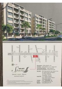Image of 1251 Sq.ft 2 BHK Apartment / Flat for sale in Galaxy Spacia, Kathwada, Ahmedabad for Rs. 5100000