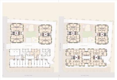 Image of 1575 Sq.ft 3 BHK Apartment / Flat for sale in Himalaya and Mainland Pinnacle Block A To D, Tragad, Ahmedabad for Rs. 8500000