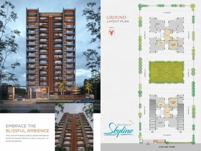 Image of 1737 Sq.ft 3 BHK Apartment / Flat for sale in Northern Skyline, Bhatha, Surat for Rs. 7800000