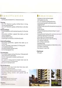 Image of 1680 Sq.ft 3 BHK Apartment / Flat for sale in  Bilvam Heights, Adajan, Surat for Rs. 6500000