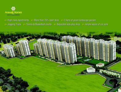 Image of 800 Sq.ft 3 BHK Apartment / Flat for sale in GLS Arawali Homes 2, Sector 4, Sohna for Rs. 6600000