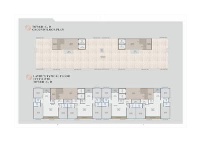 Image of 1450 Sq.ft 3 BHK Apartment / Flat for sale in Earth Arica, Sama Savli, Vadodara for Rs. 8500000