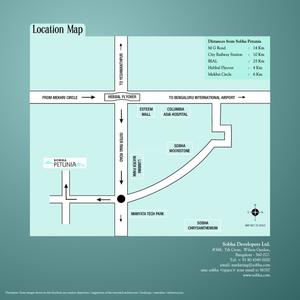 Image of 2479 Sq.ft 3 BHK Apartment / Flat for sale in Sobha Petunia, Nagavara, Bengaluru for Rs. 29000000