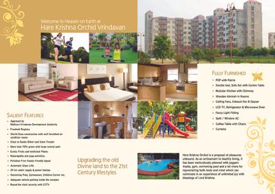 Image of 825 Sq.ft 2 BHK Apartment / Flat for sale in Hare Krishana Orchid, Sunrakh Bangar, Vrindavan for Rs. 8000000