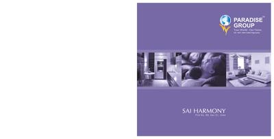 Image of 1015 Sq.ft 2 BHK Apartment / Flat for sale in Paradise Sai Harmony, Ulwe, Navi Mumbai for Rs. 8500000