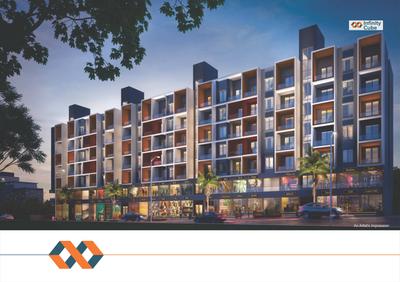 Image of 1005 Sq.ft 2 BHK Apartment / Flat for sale in Snehmangal Infinity Cube, Punawale, Pune for Rs. 7500000