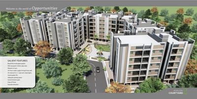 Image of 1404 Sq.ft 2 BHK Apartment / Flat for sale in Avalon Courtyard 2, Maninagar, Ahmedabad for Rs. 6600000