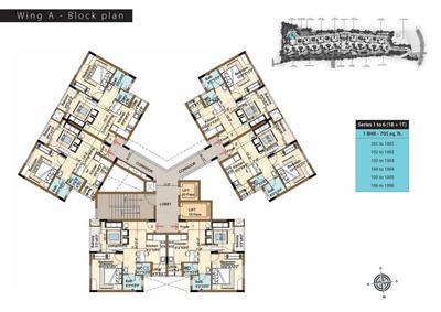 Image of 1835 Sq.ft 3 BHK Apartment / Flat for sale in Puravankara Purva Seasons, C V Raman Nagar, Bengaluru for Rs. 38500000