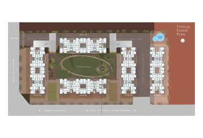 Image of 1170 Sq.ft 2 BHK Apartment / Flat for sale in Dharmadev Swaminarayan Park 2 A to J, Vishala, Ahmedabad for Rs. 6000000
