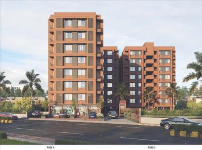 Image of 1080 Sq.ft 2 BHK Apartment / Flat for sale in Shree Shreeji Residency, Chandlodia, Ahmedabad for Rs. 5000000