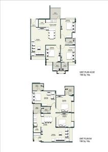 Image of 1143 Sq.ft 2 BHK Apartment / Flat for sale in Vrundavan Shyam Elegance, Jodhpur, Ahmedabad for Rs. 6400000