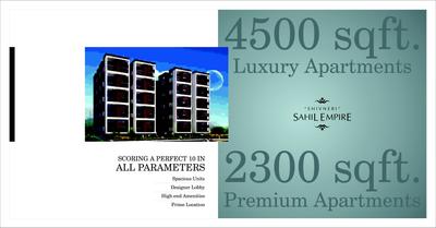 Image of 2350 Sq.ft 3 BHK Apartment / Flat for sale in Sahil Shivneri Sahil Empire, Bhicholi Mardana, Indore for Rs. 24000000