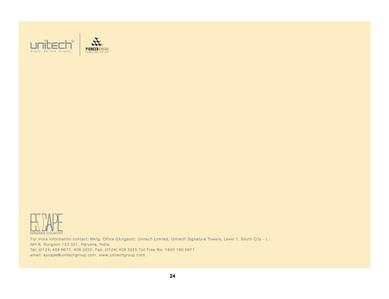 Unitech Escape Brochure 24