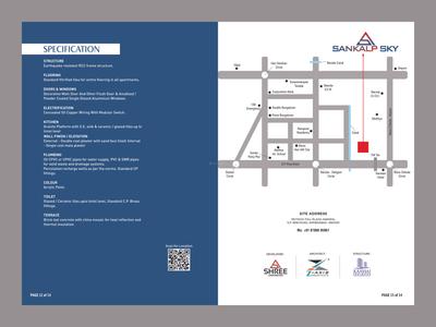 Image of 1500 Sq.ft 2 BHK Apartment / Flat for sale in Shree Sankalp Sky, Naroda, Ahmedabad for Rs. 4650000