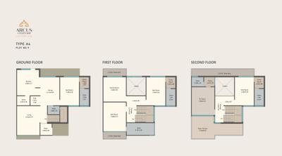 Image of 2302 Sq.ft 5 BHK Villa for sale in S P Arcus Courtyard, Bhayli, Vadodara for Rs. 28000000