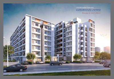 Image of 1400 Sq.ft 3 BHK Apartment / Flat for sale in Vinayak Malbar Valley, Makarpura, Vadodara for Rs. 5500000