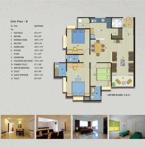 Image of 2009 Sq.ft 3 BHK Apartment / Flat for sale in Safal Parivesh, Prahlad Nagar, Ahmedabad for Rs. 17500000