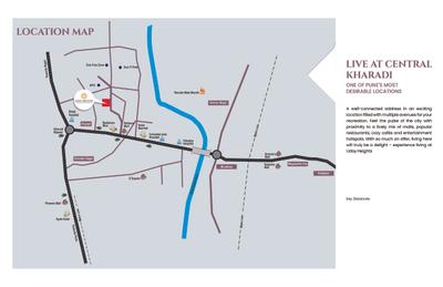 Image of 528 Sq.ft 1 BHK Apartment / Flat for sale in Saiguru Uday Heights, Kharadi, Pune for Rs. 7000000