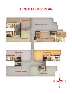 Image of 1919 Sq.ft 3 BHK Apartment / Flat for sale in Jupiter Appartment, Bhuwana, Udaipur for Rs. 8100000