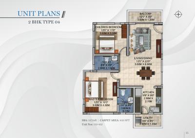 Image of 1307 Sq.ft 2 BHK Apartment / Flat for sale in Aryavaridhi AV Sunrise, Hoskote, Bengaluru for Rs. 9150000
