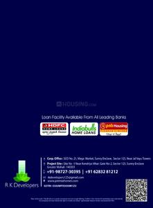 Image of 1000 Sq.ft 2 BHK Apartment / Flat for sale in R K Premia Homes, Kharar, Mohali for Rs. 520000