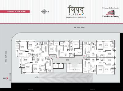 Image of 1890 Sq.ft 3 BHK Apartment / Flat for sale in Hiradhan Tripad Flat, Paldi, Ahmedabad for Rs. 14500000