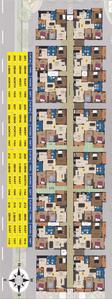 Image of 1500 Sq.ft 3 BHK Apartment / Flat for sale in Agani Velocity, Electronic City, Bengaluru for Rs. 12400000