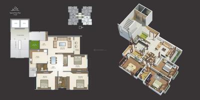 Image of 1250 Sq.ft 3 BHK Apartment / Flat for sale in Rosedale Heights, Bhayli, Vadodara for Rs. 8000000