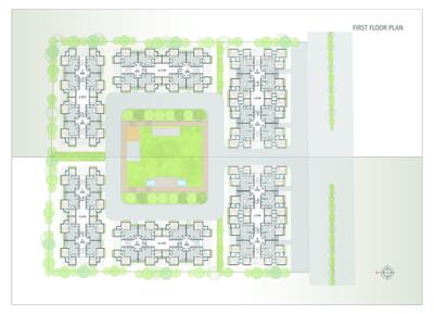 Image of 1150 Sq.ft 2 BHK Apartment / Flat for sale in Sanskrut Samruddhi Residency, Bholav, Bharuch for Rs. 3200000