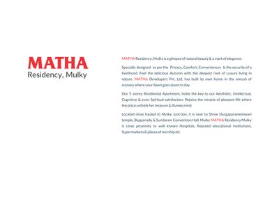 Matha Residency Brochure 2