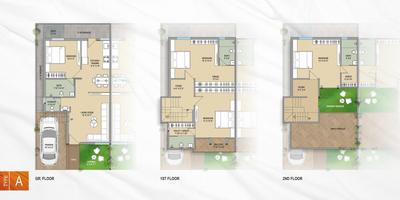 Image of 2000 Sq.ft 4 BHK Villa for sale in Shree Krishna Villa, Atladara, Vadodara for Rs. 12000000