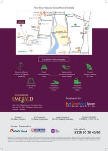 Image of 620 Sq.ft 2 BHK Apartment / Flat for sale in Growmore Emerald, Malad West, Mumbai for Rs. 13500000