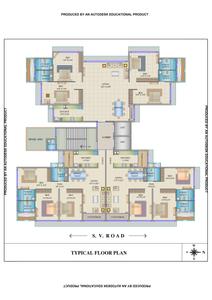 Image of 3000 Sq.ft 4 BHK Apartment / Flat for sale in AP Valencia, Santacruz West, Mumbai for Rs. 165000000