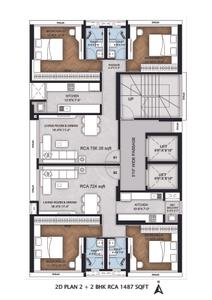 Image of 900 Sq.ft 2 BHK Apartment / Flat for sale in Blue Stone Tulsi Heritage, Dadar East, Mumbai for Rs. 35000000