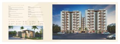 Image of 700 Sq.ft 2 BHK Apartment / Flat for sale in Aatman Pearl Heights, Waghodia Road, Vadodara for Rs. 3000000