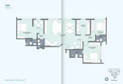 Image of 730 Sq.ft 2 BHK Apartment / Flat for sale in Anchor Pole Star, Dadar East, Mumbai for Rs. 30000000