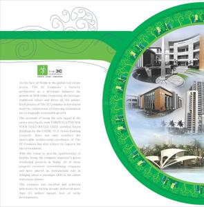 Image of 1250 Sq.ft 3 BHK Apartment / Flat for sale in The 3C Lotus City, Yeida, Greater Noida for Rs. 9000000