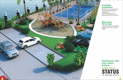 Image of 1872 Sq.ft 3 BHK Apartment / Flat for sale in Shree Balaji Status, Ravapura, Mehsana for Rs. 5500000