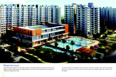 Image of 2215 Sq.ft 3 BHK Apartment / Flat for sale in Adarsh Palm Retreat Tower 1, Bellandur, Bengaluru for Rs. 56500000