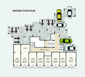 Image of 1270 Sq.ft 2 BHK Apartment / Flat for sale in Fortune Heights by Fortune Developers, Kurmannapalem, Visakhapatnam for Rs. 4000000