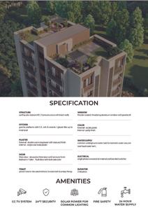 Image of 1275 Sq.ft 2 BHK Apartment / Flat for sale in Yogeshwar Akshar Elite, Ghuma, Ahmedabad for Rs. 5300000