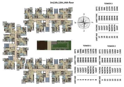 Image of 1046 Sq.ft 2 BHK Apartment / Flat for sale in DS Skysupreme by DS-MAX Properties Private Limited, Kengeri Satellite Town, Bengaluru for Rs. 10000000