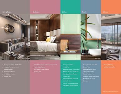 Image of 606 Sq.ft 1 BHK Apartment / Flat for sale in Reyanshp Vihang Avaana, Mira Road East, Mira Bhayandar for Rs. 7465000