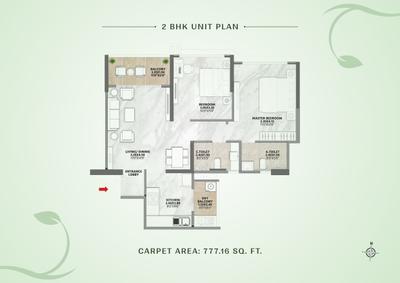 Image of 2527 Sq.ft 4 BHK Apartment / Flat for sale in Venkatesh Vanaya wing I And J Phase 2, Kharadi, Pune for Rs. 24500000