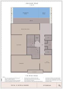 Image of 2120 Sq.ft 3 BHK Apartment / Flat for sale in Platinum Westwoods, Nerul, Navi Mumbai for Rs. 38500000