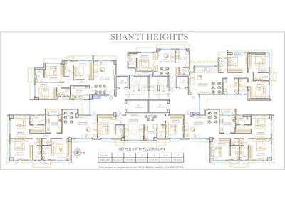 Image of 1100 Sq.ft 3 BHK Apartment / Flat for sale in Vipul Shanti Heights, Matunga East, Mumbai for Rs. 60500000